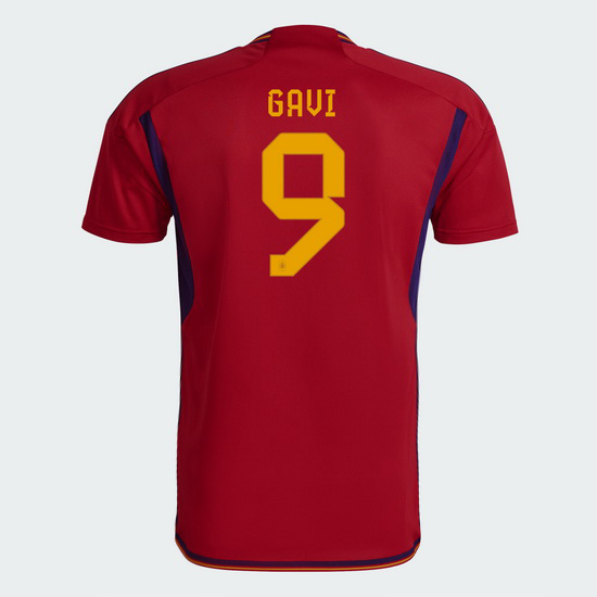 2022/23 Gavi Spain Home Men's Soccer Jersey