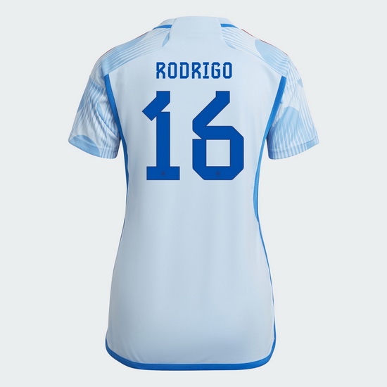 22/23 Rodrigo Spain Away Women's Soccer Jersey