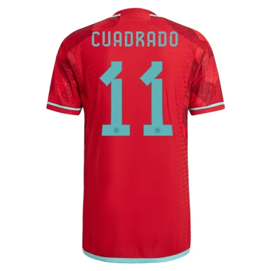 22/23 Juan Cuadrado Colombia Away Men's Soccer Jersey