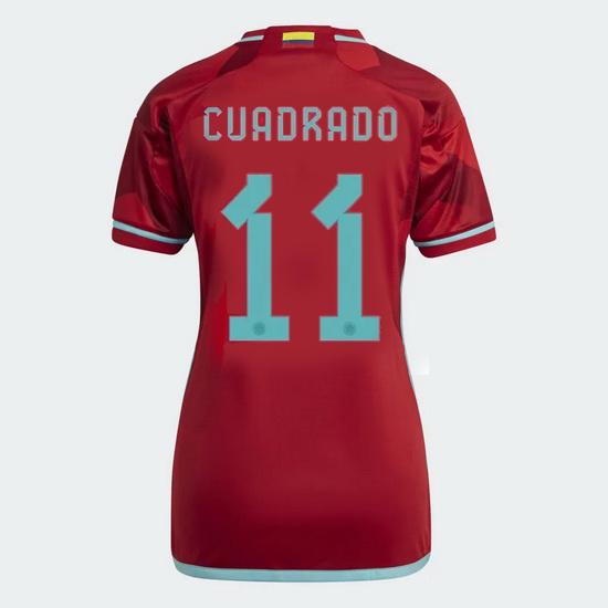 22/23 Juan Cuadrado Colombia Away Women's Soccer Jersey