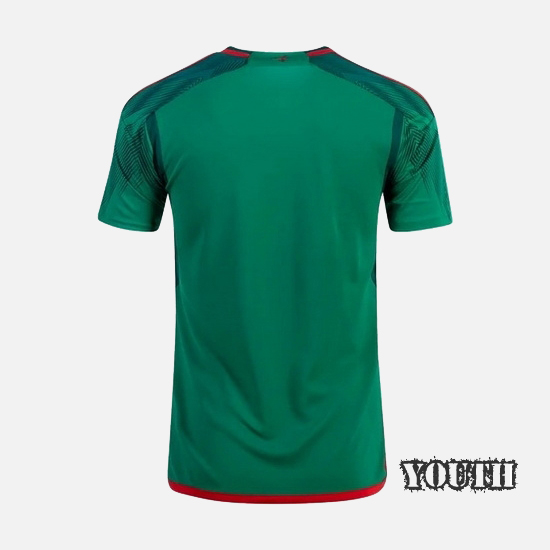 2022/2023 Home Mexico Youth Soccer Jersey