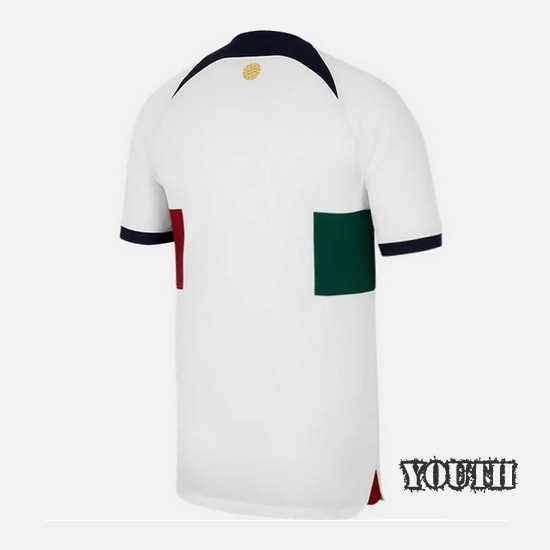 2022/23 Away Portugal Youth Soccer Jersey
