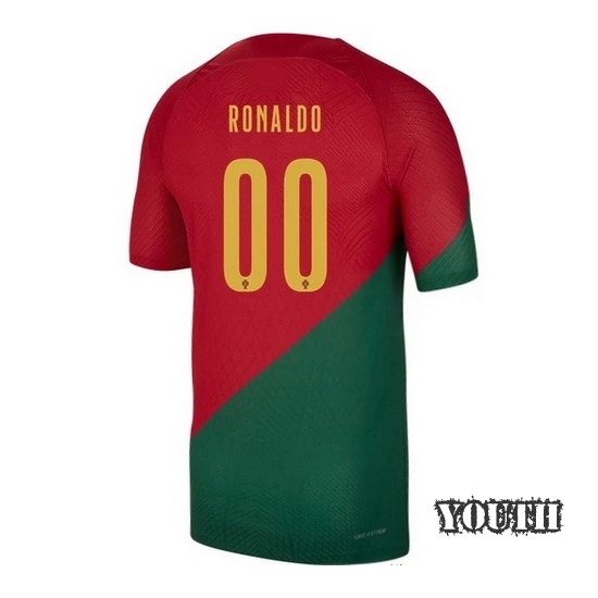 2022/23 Home Custom Portugal Youth Jersey