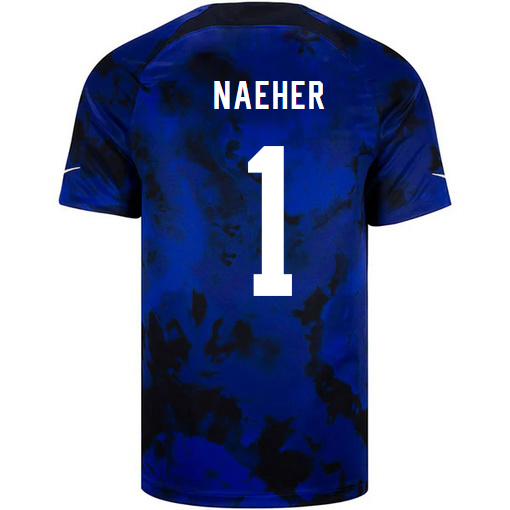 USA Away Alyssa Naeher 2022/2023 Men's Soccer Jersey