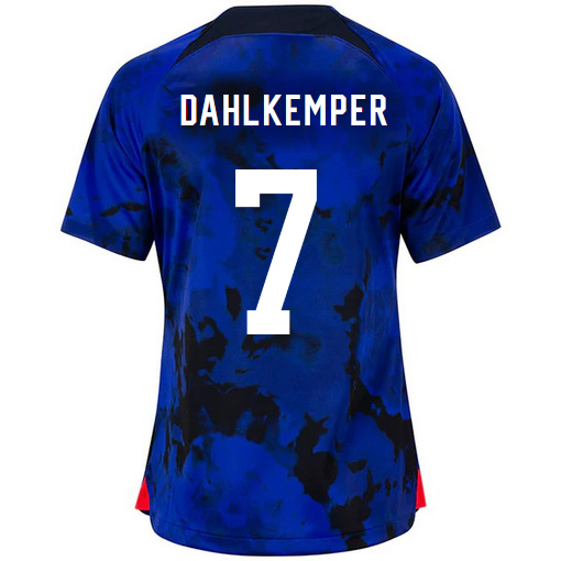 USA Away Abby Dahlkemper 2022/23 Women's Soccer Jersey - Click Image to Close