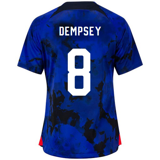 USA Away Clint Dempsey 2022/2023 Women's Soccer Jersey