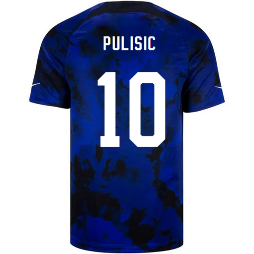 USA Away Christian Pulisic 2022/23 Men's Soccer Jersey