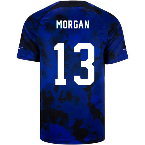 USA Away Alex Morgan 2022/23 Men's Soccer Jersey