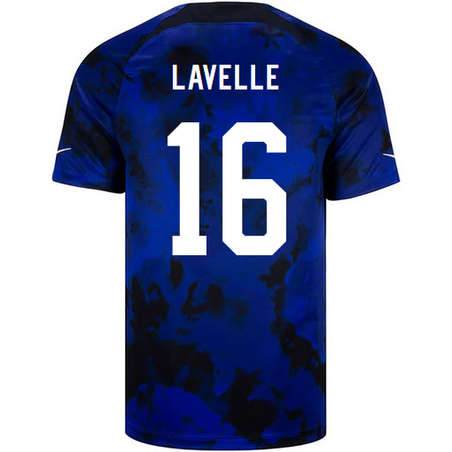 USA Away Rose Lavelle 2022/23 Men's Soccer Jersey - Click Image to Close