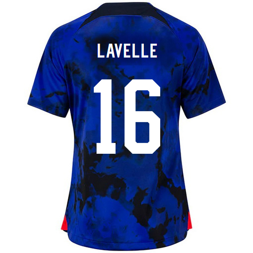 USA Away Rose Lavelle 22/23 Women's Soccer Jersey