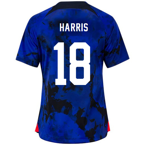 USA Away Ashlyn Harris 2022/2023 Women's Soccer Jersey