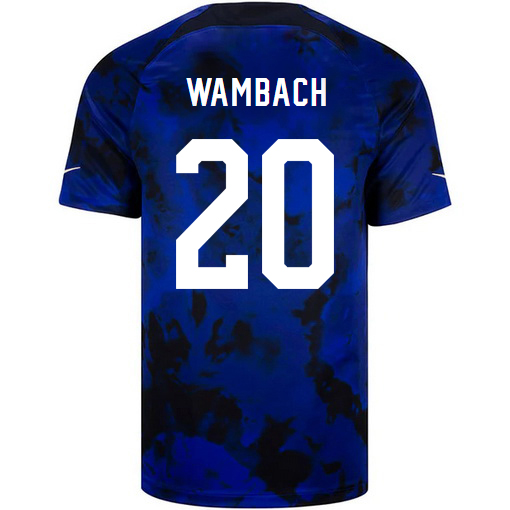 USA Away Abby Wambach 2022/23 Men's Soccer Jersey