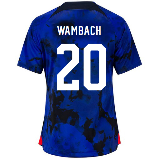 USA Away Abby Wambach 22/23 Women's Soccer Jersey