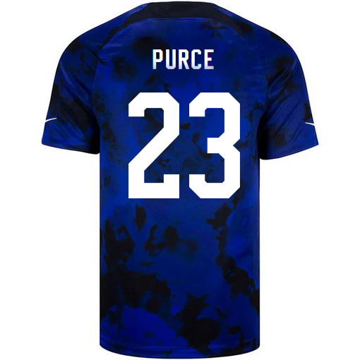 USA Away Margaret Purce 2022/23 Men's Soccer Jersey
