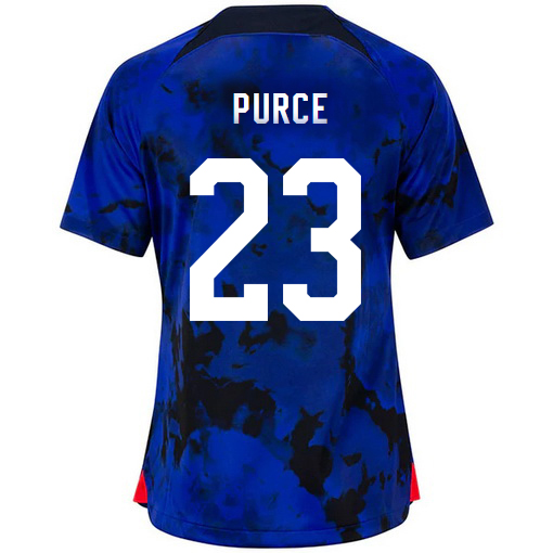 USA Away Margaret Purce 22/23 Women's Soccer Jersey