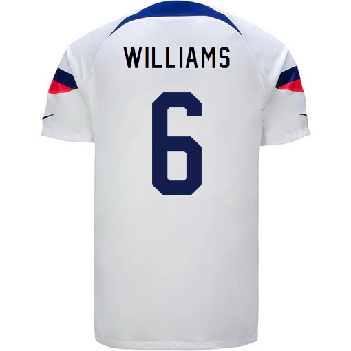 USA Home Lynn Williams 2022/2023 Men's Soccer Jersey