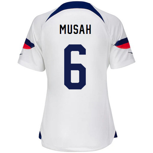 USA Home Yunus Musah 2022/2023 Women's Soccer Jersey