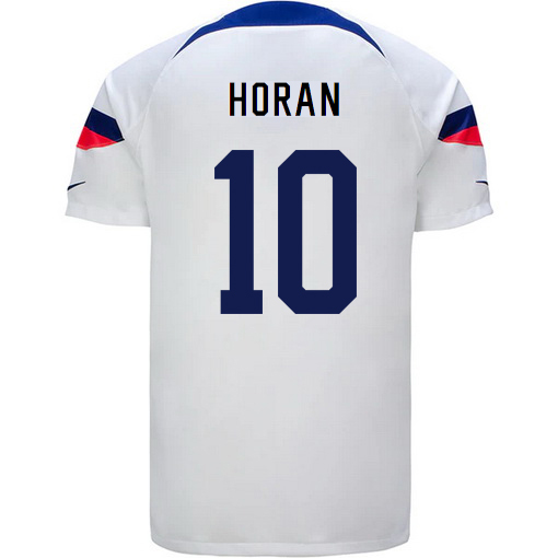 USA Home Lindsey Horan 2022/2023 Men's Soccer Jersey