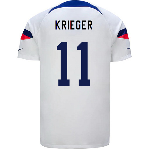 USA Home Ali Krieger 2022/2023 Men's Soccer Jersey