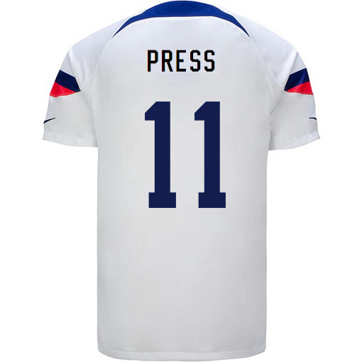 USA Home Christen Press 2022/2023 Men's Soccer Jersey