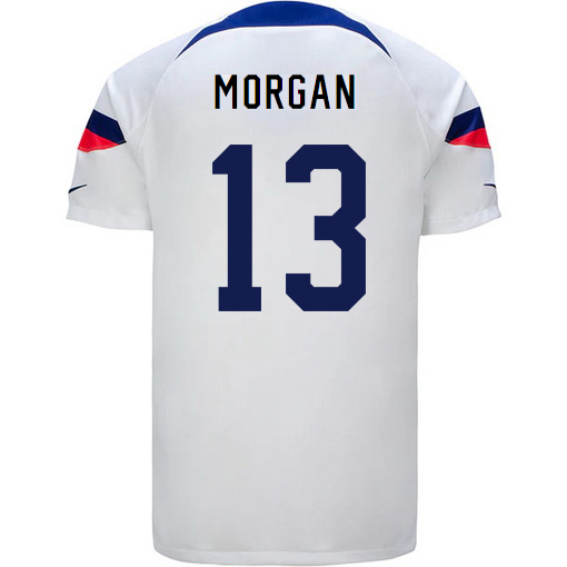 USA Home Alex Morgan 22/23 Men's Soccer Jersey