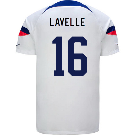 USA Home Rose Lavelle 22/23 Men's Soccer Jersey - Click Image to Close