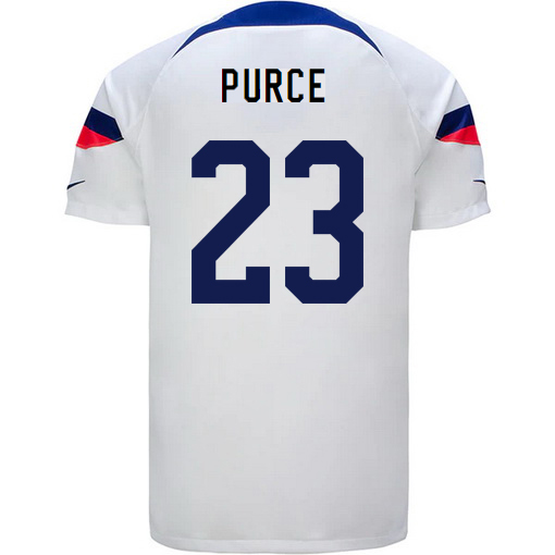 USA Home Margaret Purce 22/23 Men's Soccer Jersey
