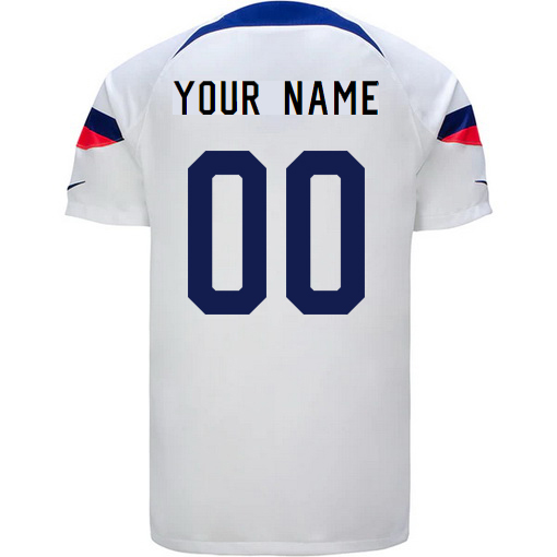 USA Home Customized 2022/23 Men's Soccer Jersey