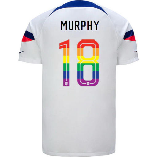 USA White Casey Murphy 2022/2023 Men's PRIDE Jersey
