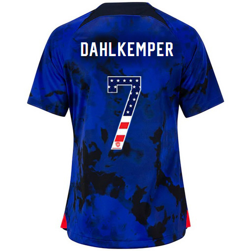 USA Blue Abby Dahlkemper 2022/23 Women's Jersey Independence Day