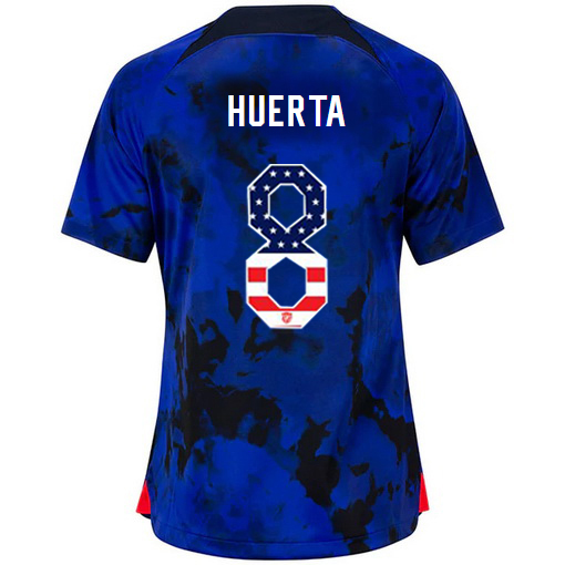 USA Blue Sofia Huerta 2022/23 Women's Jersey Independence Day