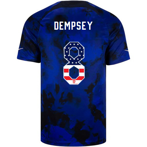 USA Blue Clint Dempsey 22/23 Men's Jersey Independence Day