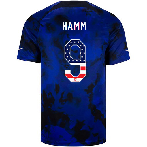 USA Blue Mia Hamm 2022/23 Men's Jersey Independence Day
