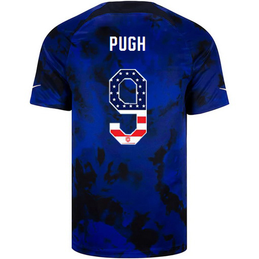 USA Blue Mallory Pugh 2022/2023 Men's Jersey Independence Day