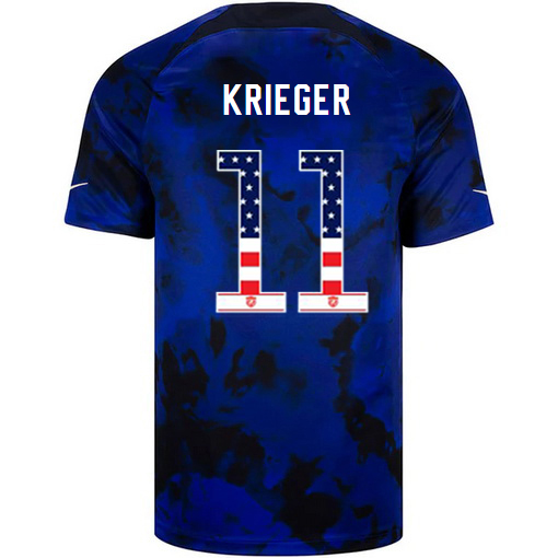 USA Blue Ali Krieger 22/23 Men's Jersey Independence Day