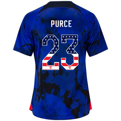 USA Blue Margaret Purce 22/23 Women's Jersey Independence Day