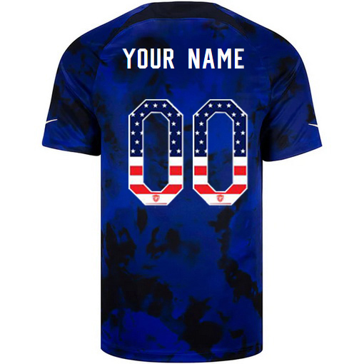 USA Blue Customized 2022/2023 Men's Jersey Independence Day