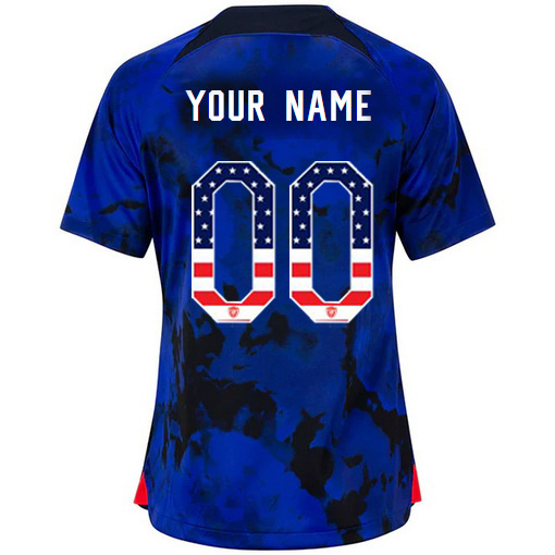 USA Blue Customized 2022/23 Women's Jersey Independence Day