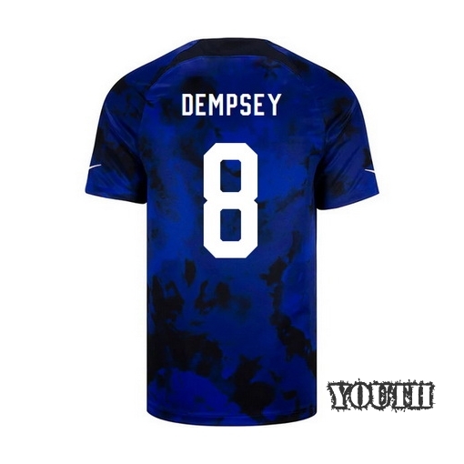 USA Away Clint Dempsey 22/23 Youth Soccer Jersey