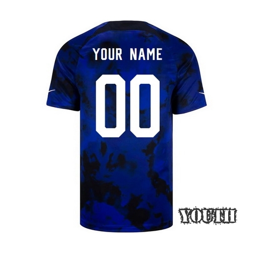 USA Away Customized 2022/23 Youth Soccer Jersey