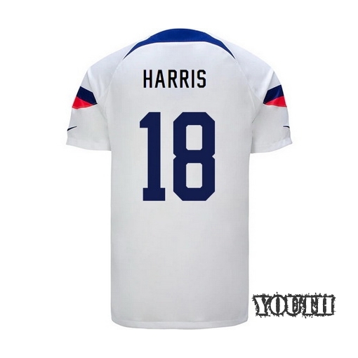 USA Home Ashlyn Harris 2022/23 Youth Soccer Jersey