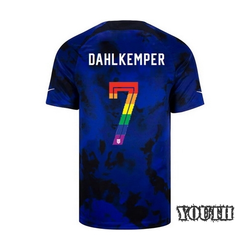 USA Loyal Blue Abby Dahlkemper 22/23 Youth PRIDE Jersey