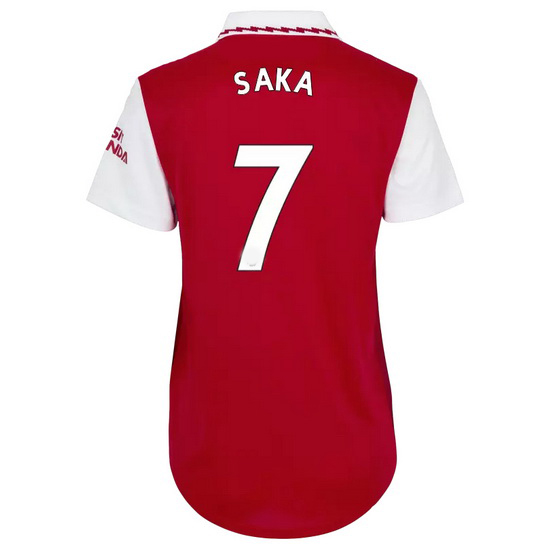 2022/23 Bukayo Saka Home Women's Soccer Jersey