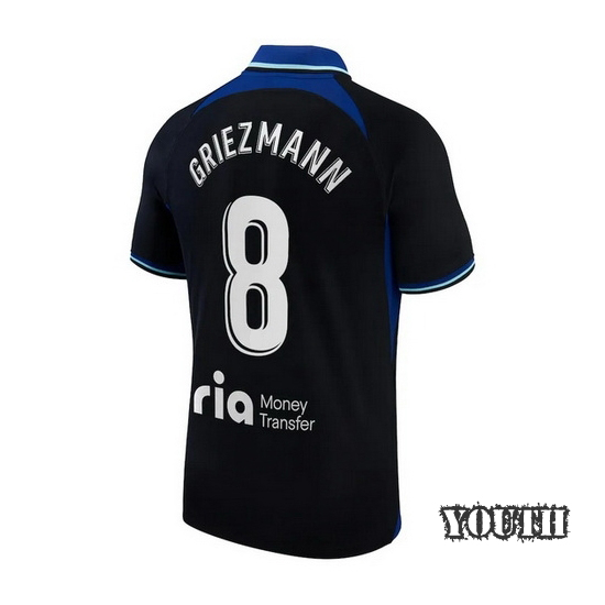22/23 Antoine Griezmann Away Youth Soccer Jersey