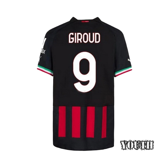 2022/23 Olivier Giroud Home Youth Soccer Jersey