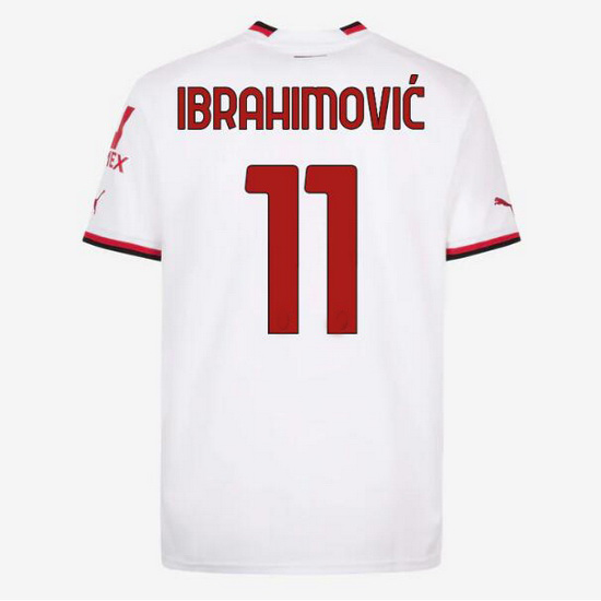 22/23 Zlatan Ibrahimovic Away Men's Soccer Jersey