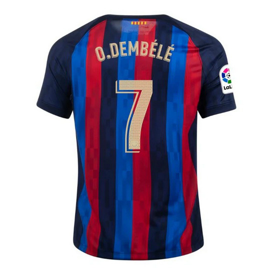 2022/23 Ousmane Dembele Home Men's Soccer Jersey