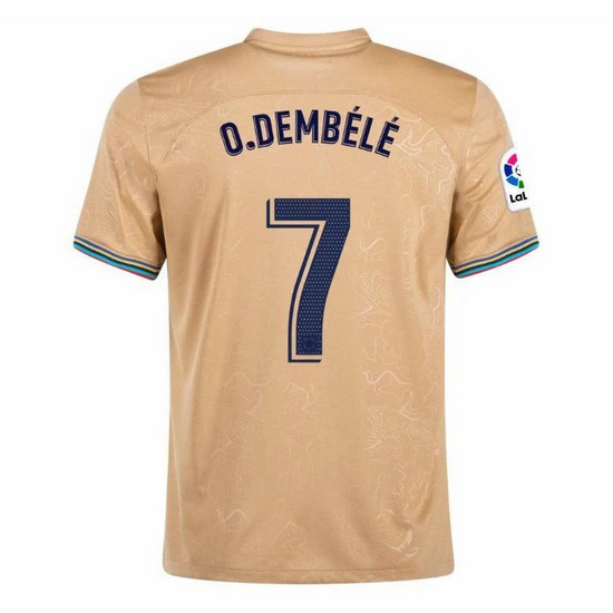 22/23 Ousmane Dembele Away Men's Soccer Jersey
