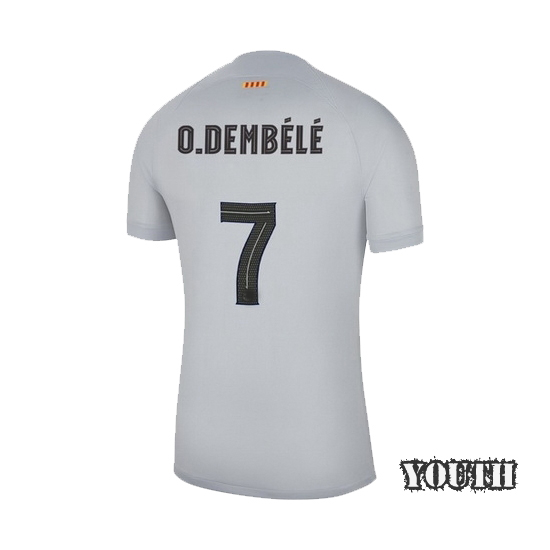 2022/2023 Ousmane Dembele Third Youth Soccer Jersey