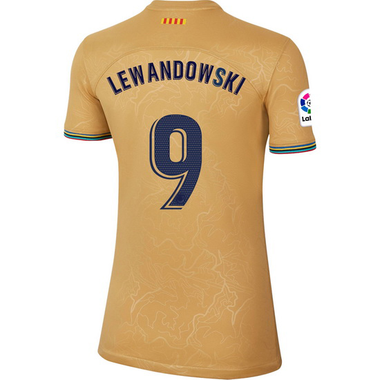 22/23 Robert Lewandowski Away Women's Soccer Jersey